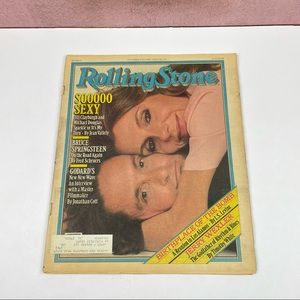 Vintage Rolling Stone Magazine November 27, 1980 Michael Douglas